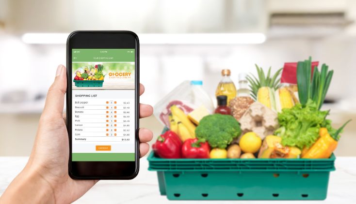 online grocery shopping